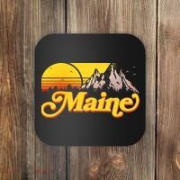 Mountains In Maine Coaster thumb 0