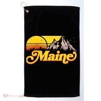 Mountains In Maine Golf Towel thumb 0