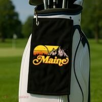 Mountains In Maine Golf Towel thumb 2
