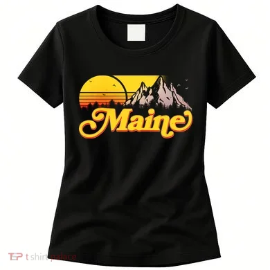 Mountains In Maine Women's T-Shirt
