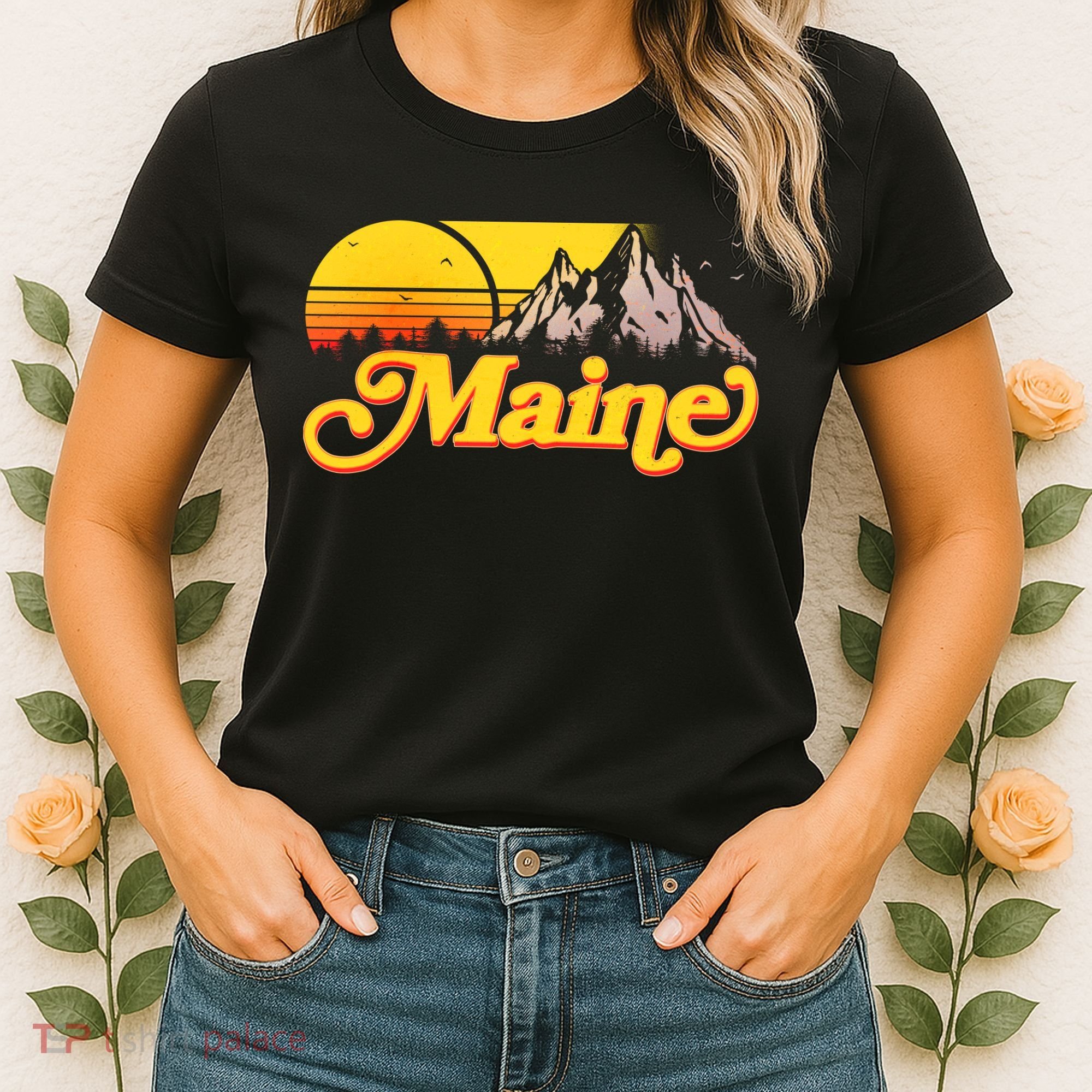 Mountains In Maine Women's T-Shirt