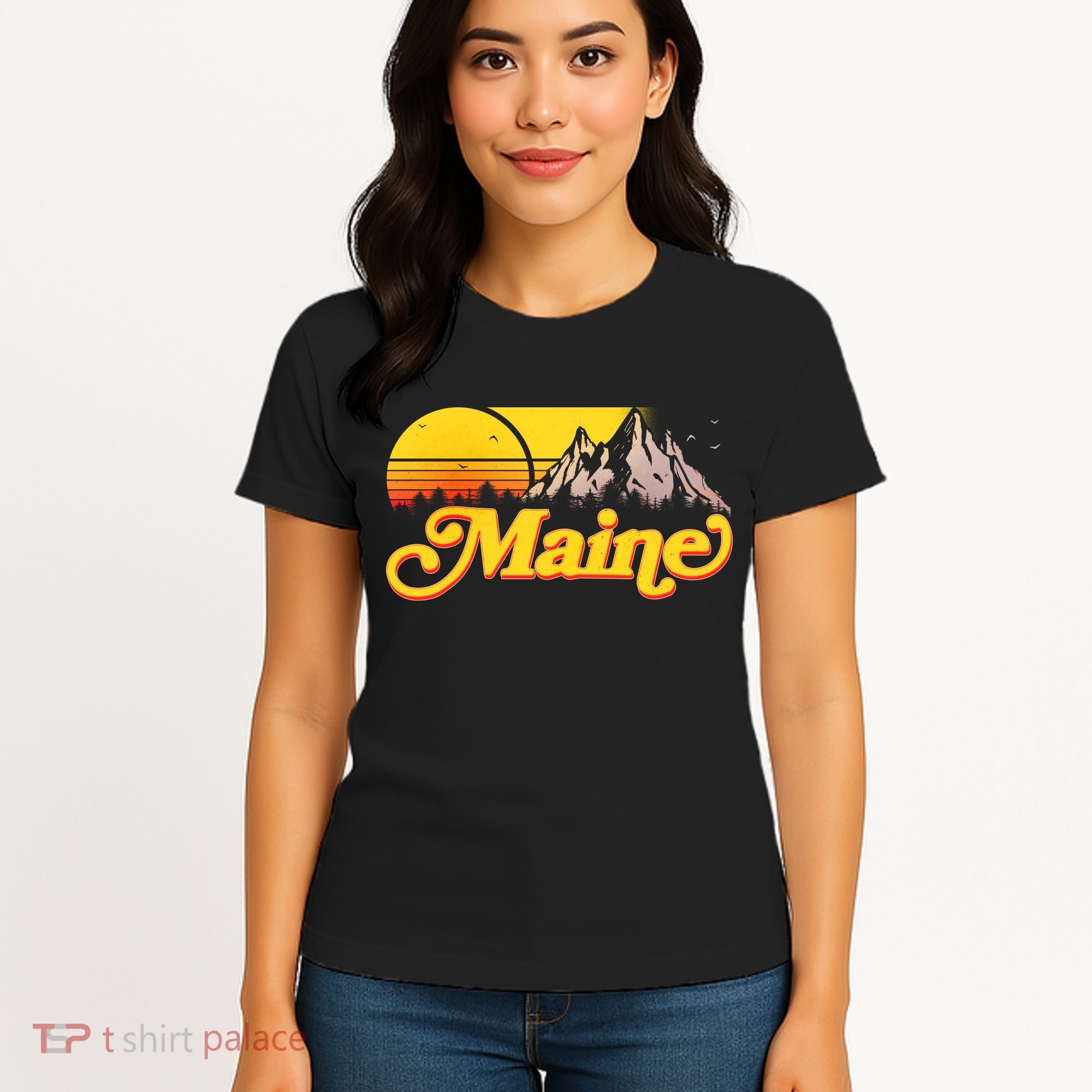 Mountains In Maine Women's T-Shirt