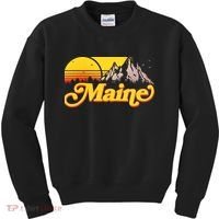 Mountains In Maine Kids Sweatshirt thumb 0