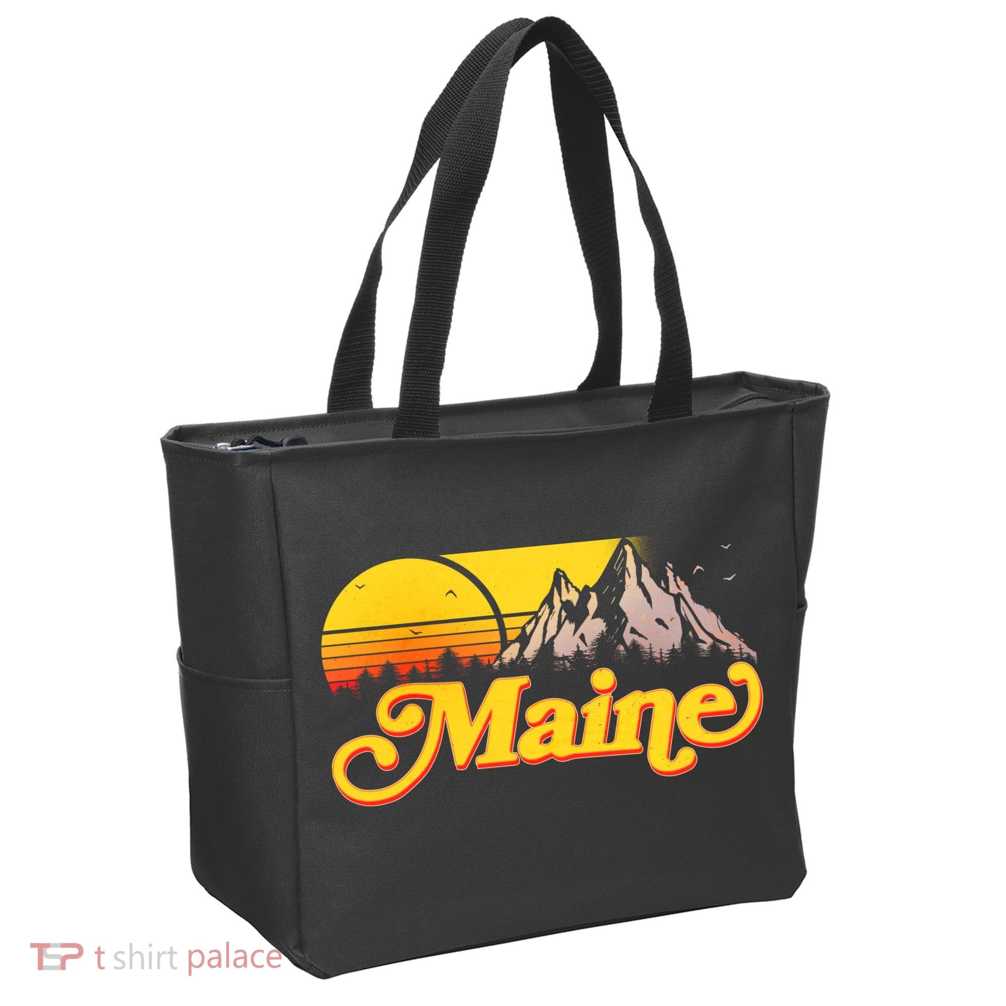 Mountains In Maine Tote Bag