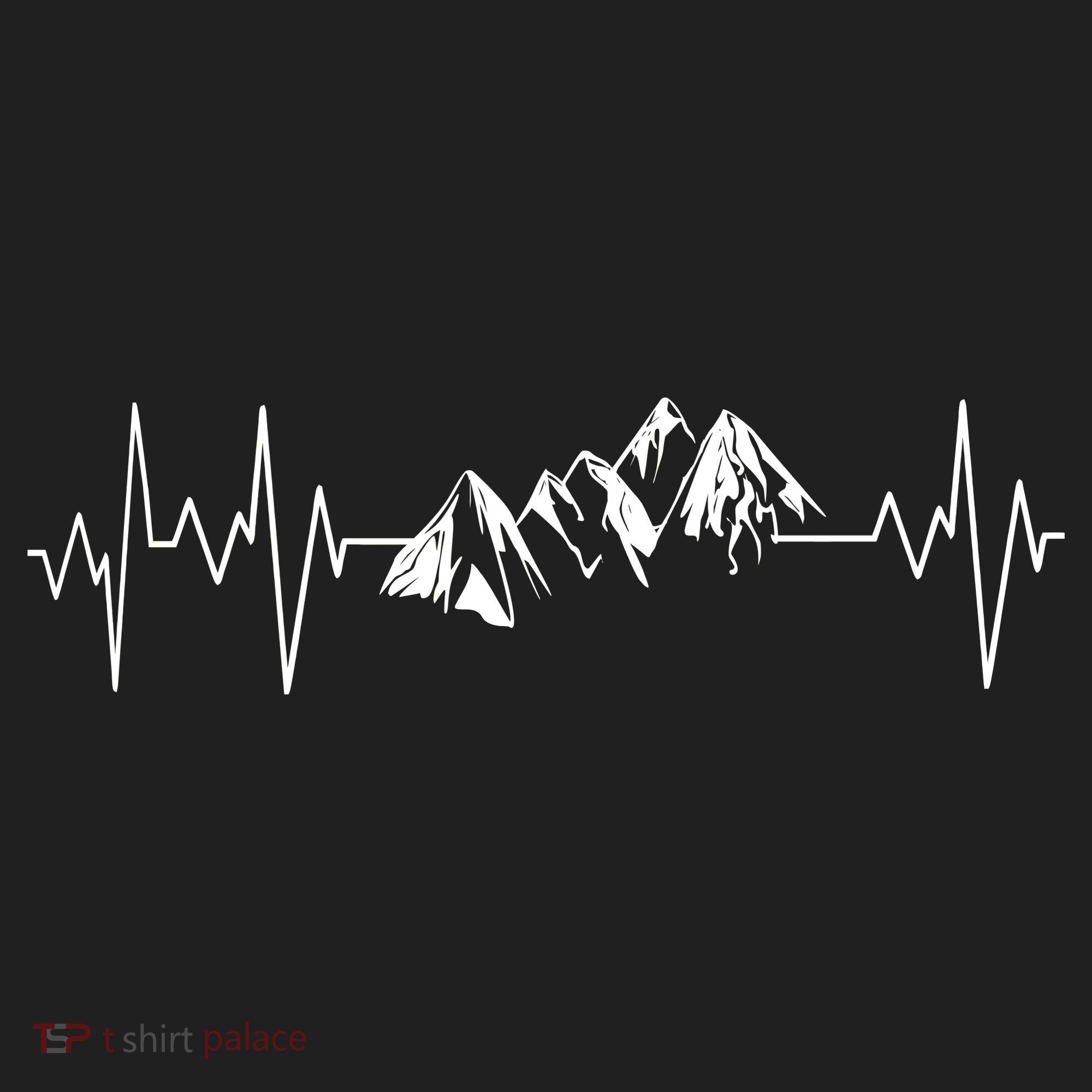 Mountains In My Heartbeat Pulse  Beanie
