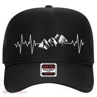 Mountains In My Heartbeat Pulse  Hat thumb 0