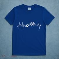 Mountains In My Heartbeat Pulse  T-Shirt thumb 5