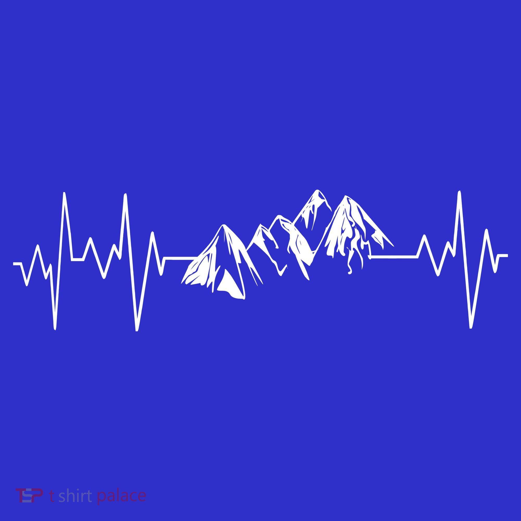 Mountains In My Heartbeat Pulse  Toddler Hoodie