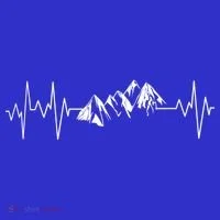 Mountains In My Heartbeat Pulse  Toddler Hoodie thumb 2