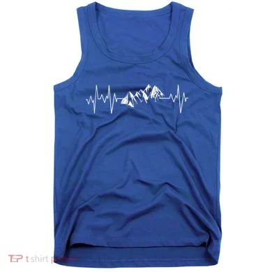 Mountains In My Heartbeat Pulse  Tank Top
