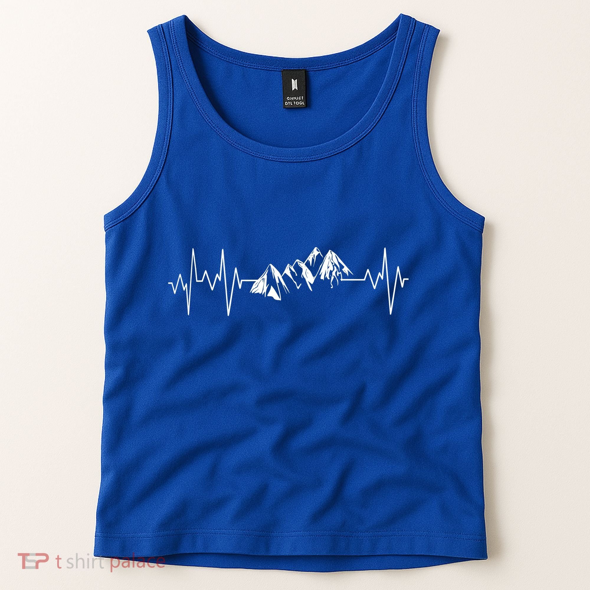Mountains In My Heartbeat Pulse  Tank Top