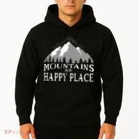 Mountains Is My Happy Place Hoodie thumb 2