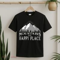 Mountains Is My Happy Place T-Shirt thumb 2