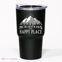 Mountains Is My Happy Place Tumbler thumb 0