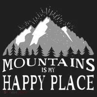 Mountains Is My Happy Place Hat thumb 2