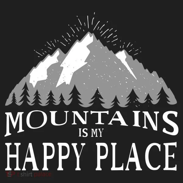 Mountains Is My Happy Place Hat