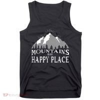Mountains Is My Happy Place Tank Top thumb 0