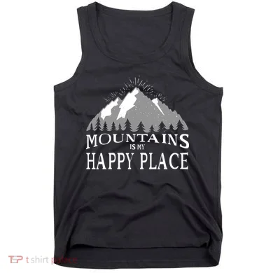 Mountains Is My Happy Place Tank Top