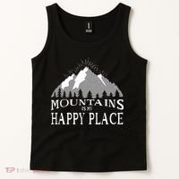 Mountains Is My Happy Place Tank Top thumb 2