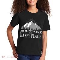 Mountains Is My Happy Place Kids T-Shirt thumb 2