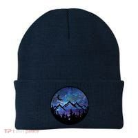 Mountains Star Night Sky Beanie thumb 0