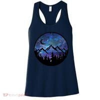 Mountains Star Night Sky Women's Tank Top thumb 0