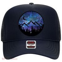 Mountains Star Night Sky Hat thumb 0