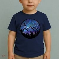 Mountains Star Night Sky Toddler T-Shirt thumb 2