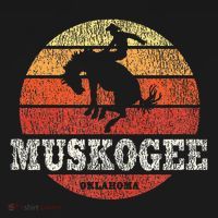 Muskogee Ok Vintage Country Western Retro T-Shirt thumb 7