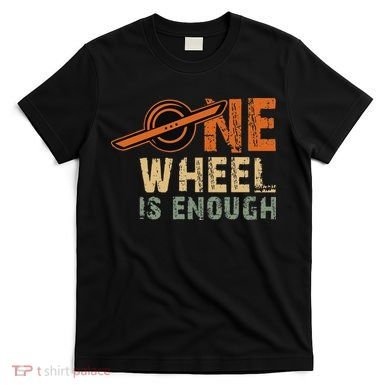 Monowheel One Wheel Skateboarding Electric Skateboard Float T-Shirt