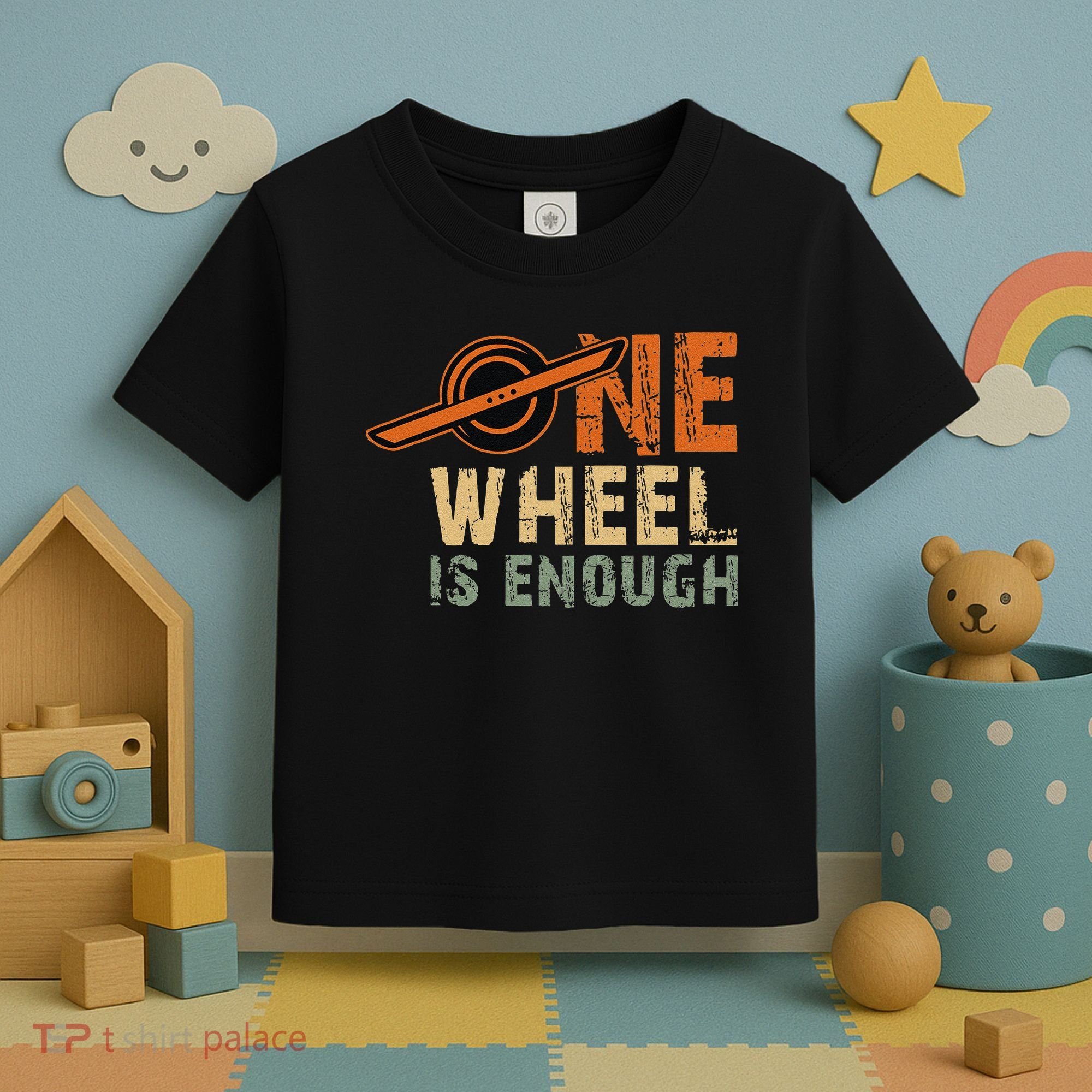 Monowheel One Wheel Skateboarding Electric Skateboard Float Toddler T-Shirt