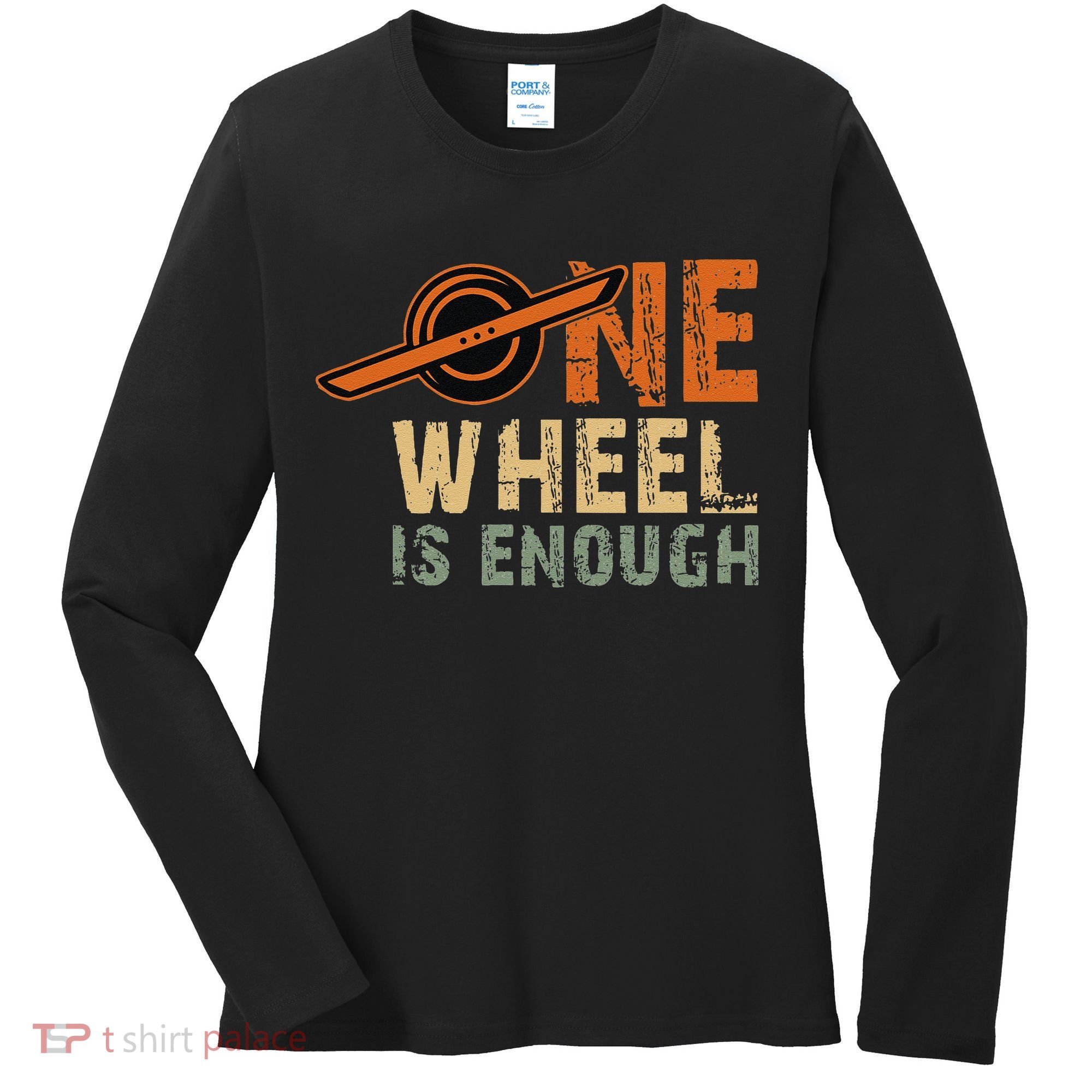 Monowheel One Wheel Skateboarding Electric Skateboard Float Women's Long Sleeve Shirt