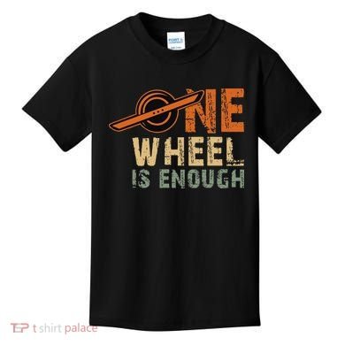 Monowheel One Wheel Skateboarding Electric Skateboard Float Kids T-Shirt
