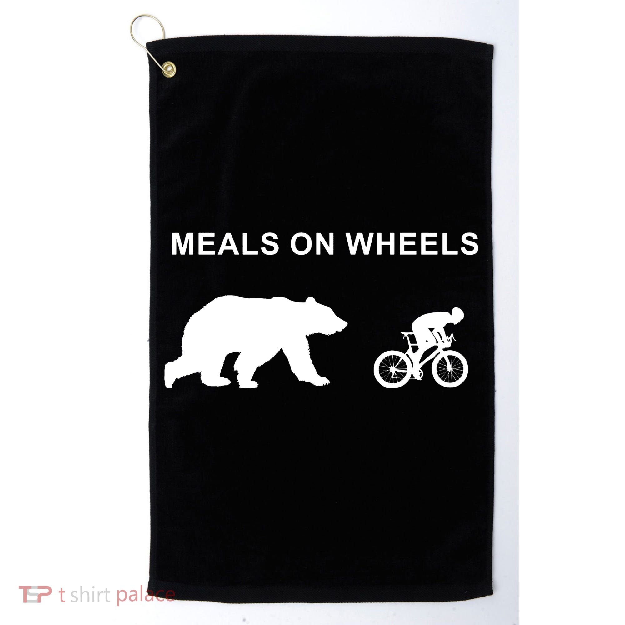 Meals On Wheels Golf Towel