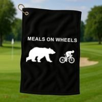 Meals On Wheels Golf Towel thumb 1