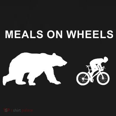 Meals On Wheels Cropped Pullover Crew