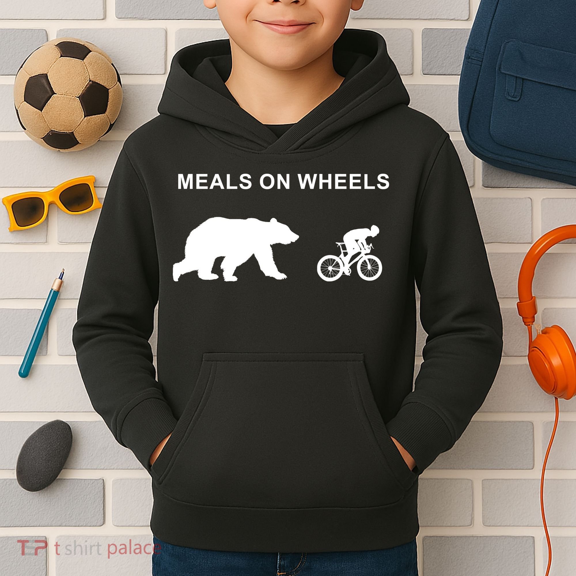 Meals On Wheels Kids Hoodie