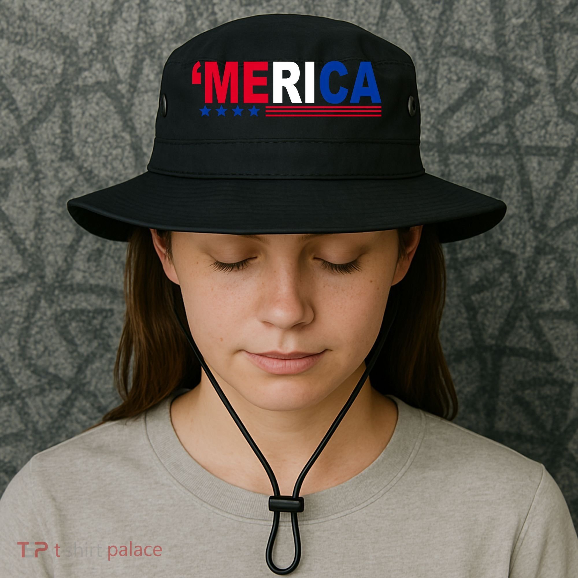 Merica Patriotic 4th Of July Bucket Hat