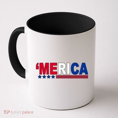 Merica Patriotic 4th Of July Coffee Mug