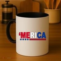 Merica Patriotic 4th Of July Coffee Mug thumb 4