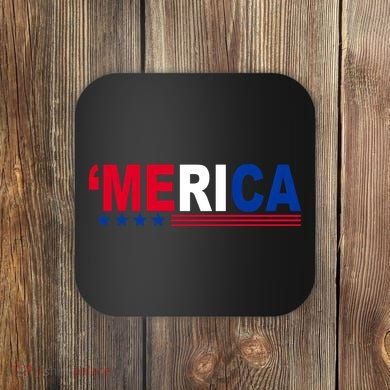 Merica Patriotic 4th Of July Coaster