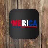 Merica Patriotic 4th Of July Coaster thumb 0