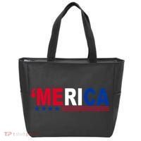 Merica Patriotic 4th Of July Tote Bag thumb 0