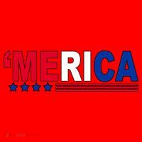 Merica Patriotic 4th Of July Santa Hat thumb 1