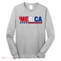 Merica Patriotic 4th Of July Long Sleeve Shirt thumb 0