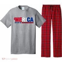 Merica Patriotic 4th Of July Pajama Set thumb 0