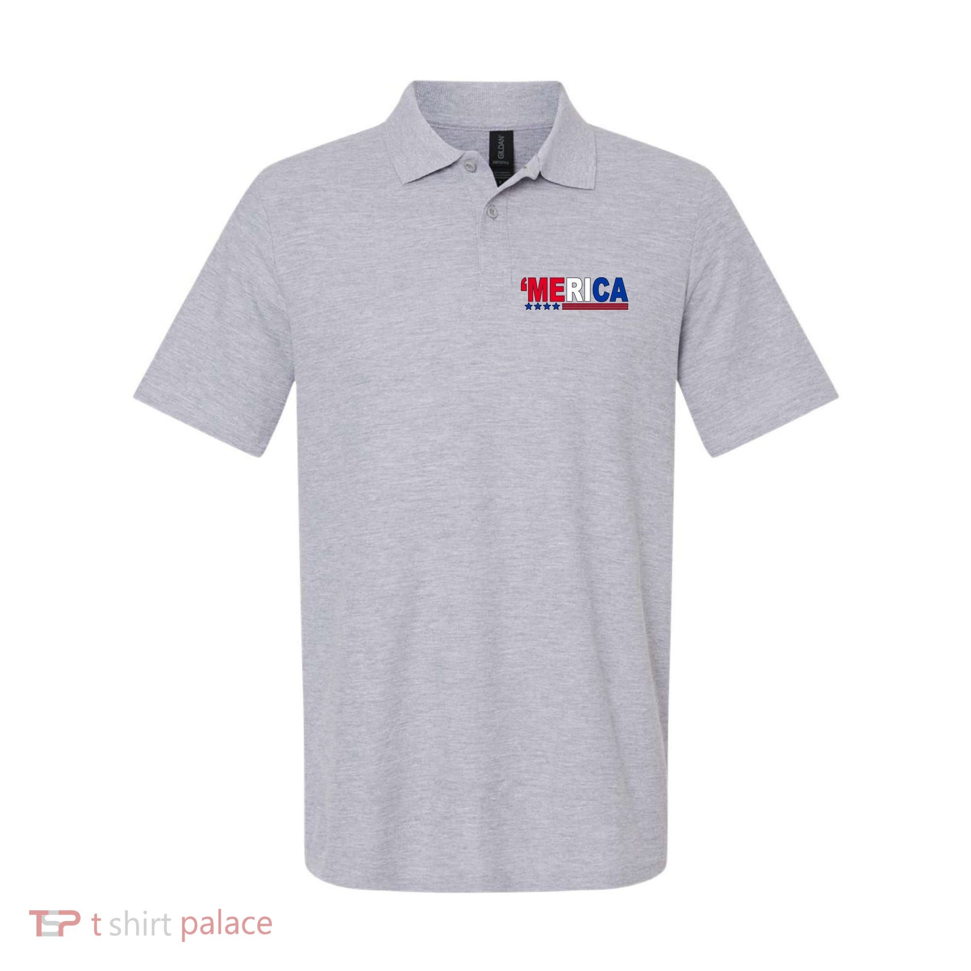 Merica Patriotic 4th Of July Polo