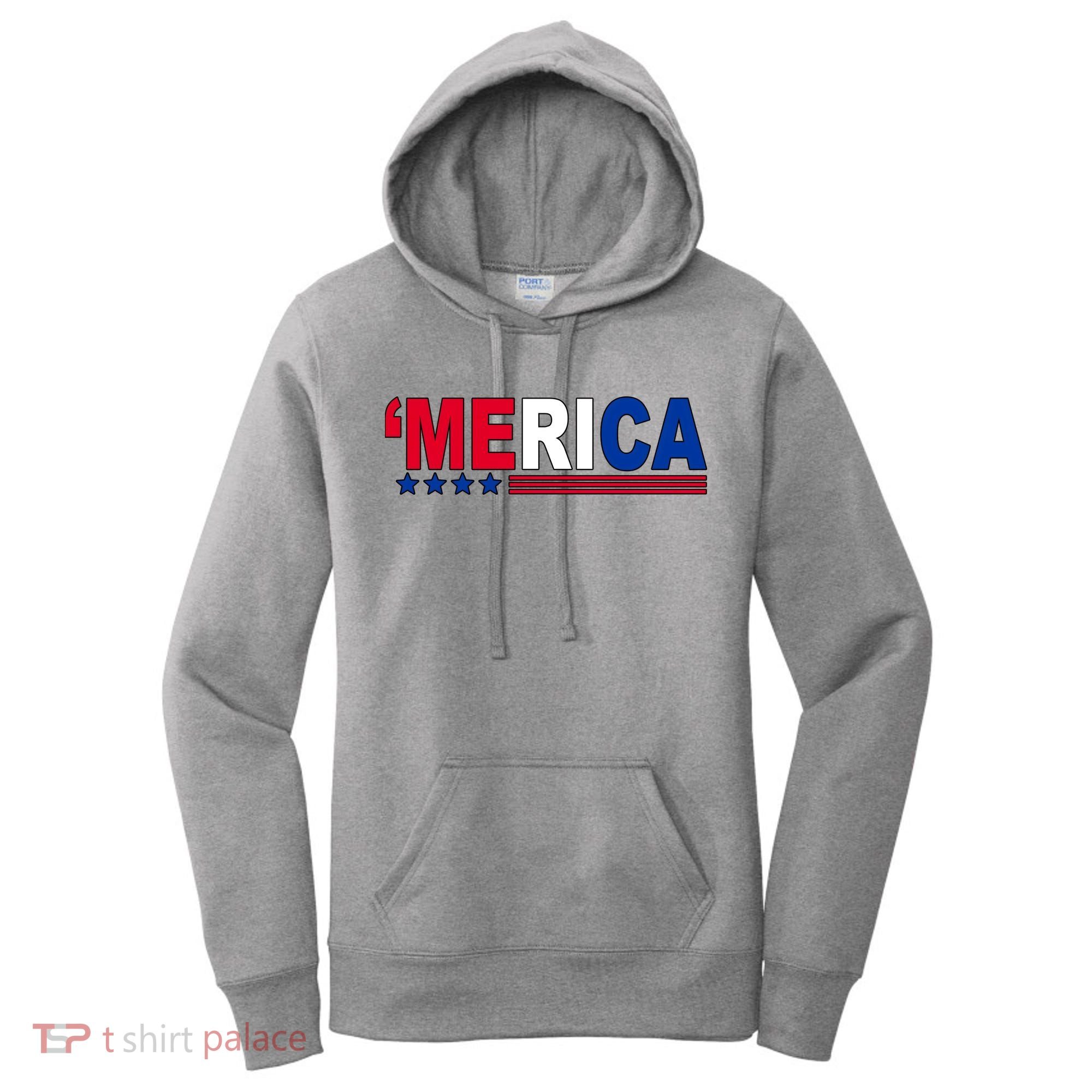 Merica Patriotic 4th Of July Women's Hoodie