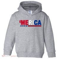 Merica Patriotic 4th Of July Toddler Hoodie thumb 0
