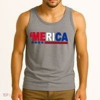 Merica Patriotic 4th Of July Tank Top thumb 3